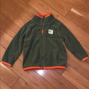 Carter's Shirts & Tops - EUC Army Green Fleece Carter's Shirts & Tops - EUC Army Green Fleece